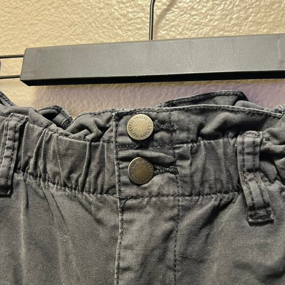 Universal Thread High Waist Shorts Black Cotton Stretch Dark Wash Sz S - Picture 4 of 9